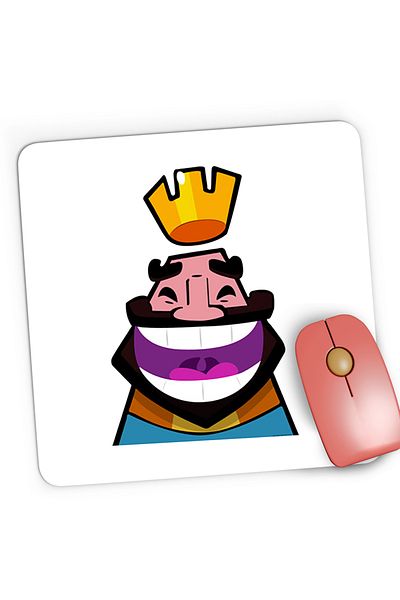 OEM Mousepad Gaming King Clash Royale CS GO, 21x19 cm