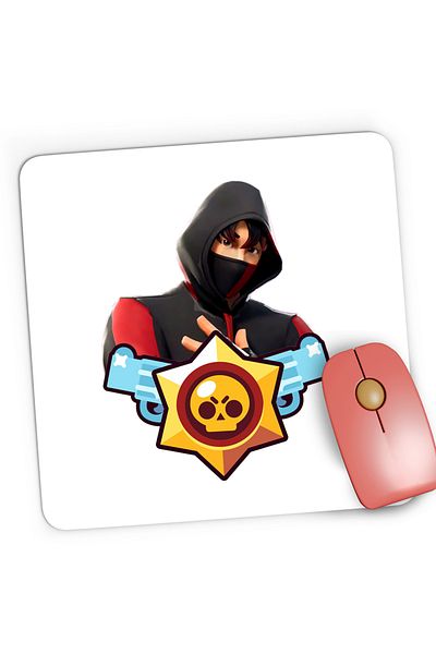OEM Mousepad Gaming Bambi Fortnite Brawl Stars, 21x19 cm