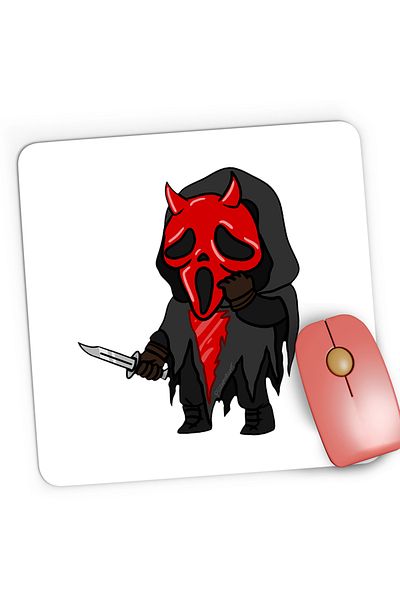 OEM Mousepad Gaming Dead by Daylight GhostFace Horror, 21x19 cm