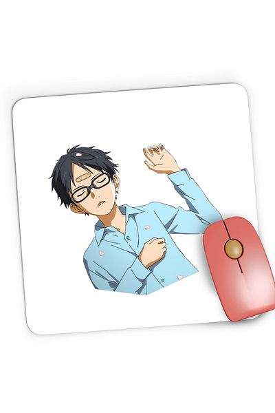 OEM Mousepad Gaming Your Lie in April Kousei Valentines Day Love, 21x19 cm