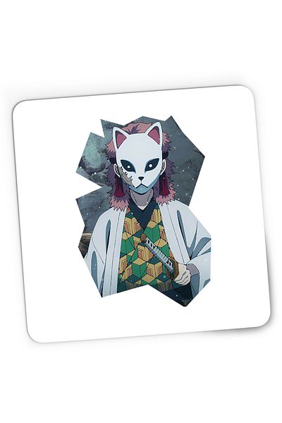 OEM Mousepad Gaming Demon Slayer Sabito Samurai Girl, 21x19 cm