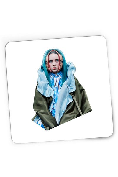 OEM Mousepad Gaming Billie Eilish Tourette Syndrome, 21x19 cm