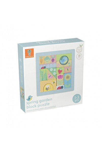Orange Tree Toys Spring Garden Building Blocks, Orange Tree Toys