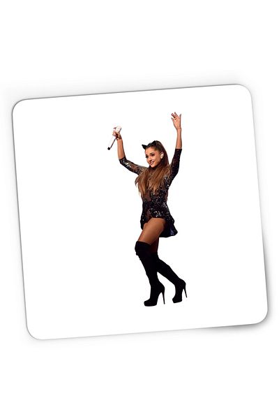 OEM Mousepad Gaming Ariana Grande Positions Merch Cloud, 21x19 cm