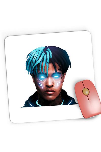 OEM Mousepad Gaming XXXTentacion Hip Hop Rap, 21x19 cm