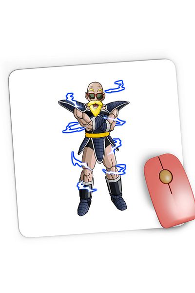 OEM Mousepad Gaming Dragon Ball Z Master Roshi Sensei Tataie, 21x19 cm