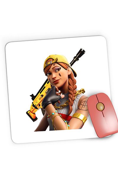OEM Mousepad Gaming Aura Fortnite Scar, 21x19 cm