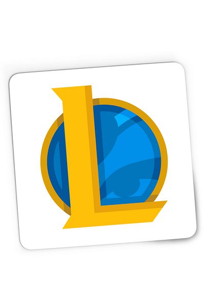 OEM Mousepad Gaming League of Legends Logo LoL Riot Games, 21x19 cm