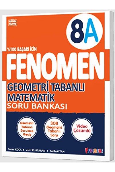 Evrensel İletişim Yayınları 8.Sınıf Fenomen 8A Geometri Tabanlı Matematik Sor...