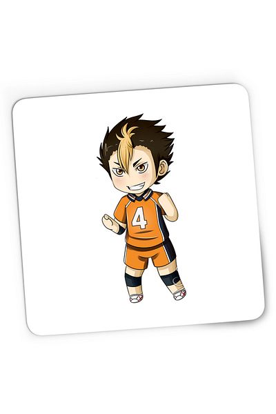 OEM Mousepad Gaming Haikyuu Yu Nishinoya Volei Haikyu!!, 21x19 cm