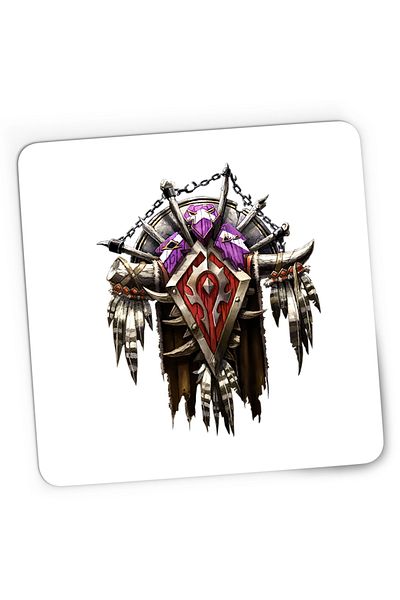 OEM Mousepad Gaming Warcraft Horde Faction Azeroth WoW, 21x19 cm
