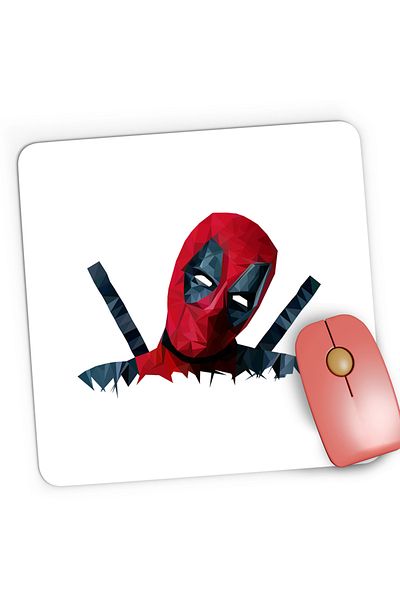 OEM Mousepad Gaming Deadpool Marvel Army Soldat, 21x19 cm