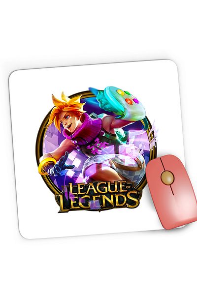 OEM Mousepad Gaming League of Legends Ezreal Champion Prodigal Explorer, 21x19 cm