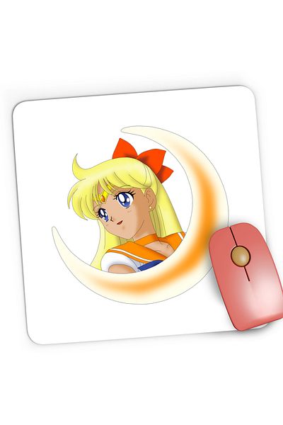 OEM Mousepad Gaming Sailor Moon Venus Instagram Creator, 21x19 cm