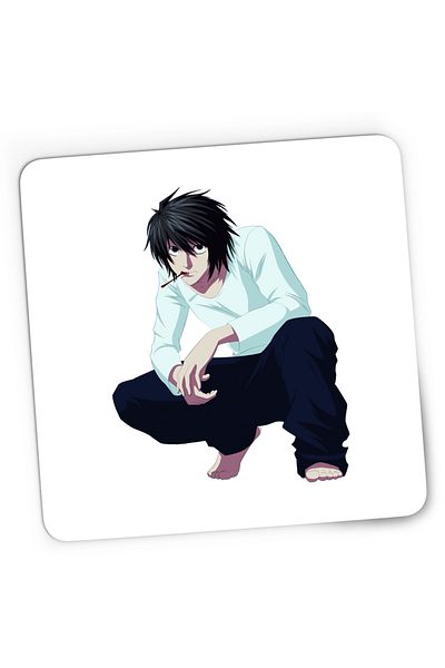 OEM Mousepad Gaming Death Note Detectiv Takeshi Obata Anime Manga, 21x19 cm