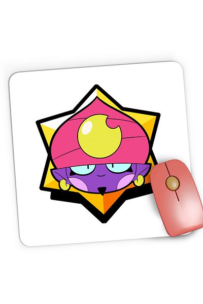 OEM Mousepad Gaming Cool Gene Brawl Stars, 21x19 cm