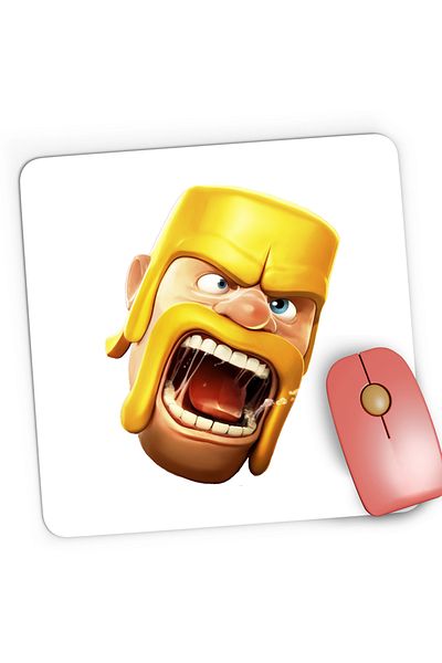 OEM Mousepad Gaming Barbarian Clash Royale of Clans, 21x19 cm