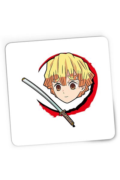 OEM Mousepad Gaming Demon Slayer Zenitsu Agatsuma Bebe Karate, 21x19 cm