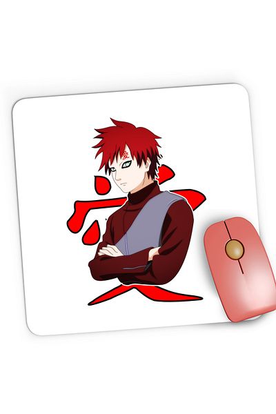 OEM Naruto Gaara Kankuro Anime Haine Manga Gaming Mousepad, 21x19 cm