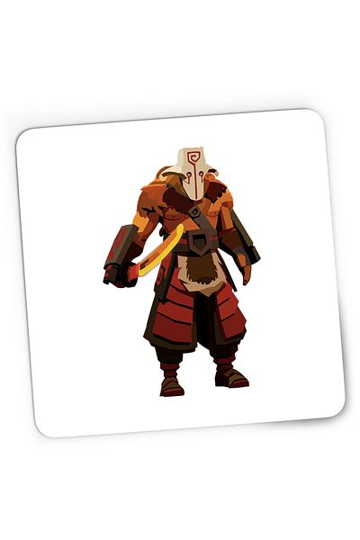 OEM Mousepad Gaming Juggernaut Dota 2 Defense of the Ancients Hero, 21x19 cm