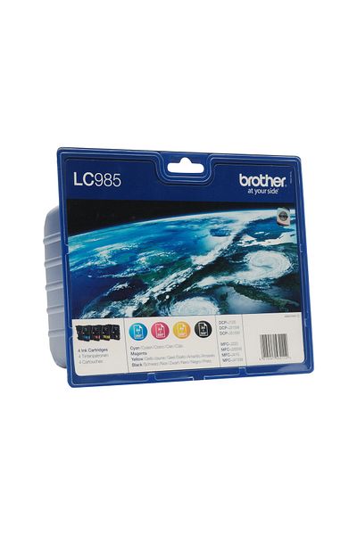 3D Brothers TIN Brother Tinte LC-985 Value Pack (BK/C/M/Y) | Brother