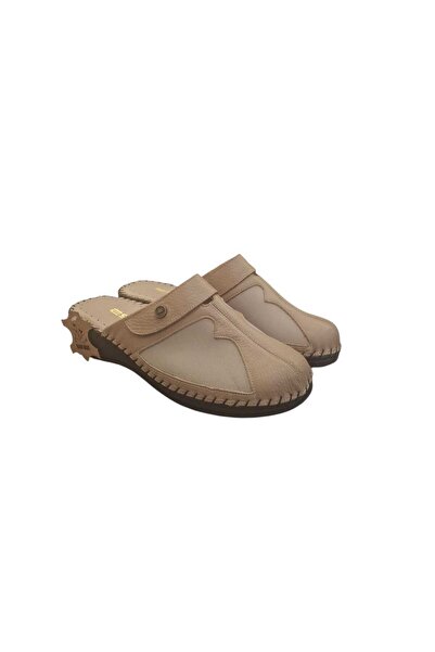 Esem 3523 Дамски чехли Sabo от естествена кожа Mink