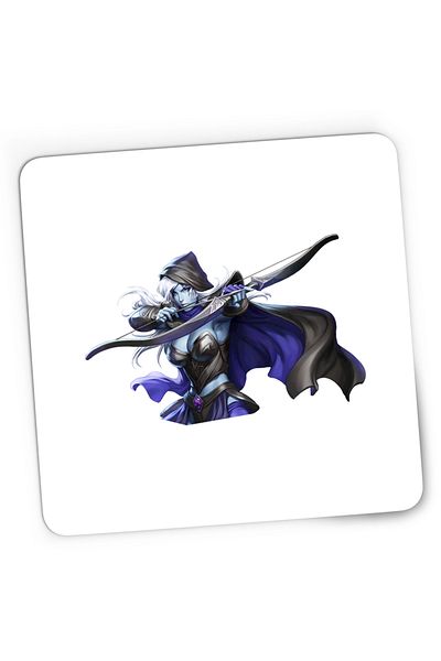 OEM Mousepad Gaming Dota 2 Traxex Drow Ranger Hero Dota2, 21x19 cm