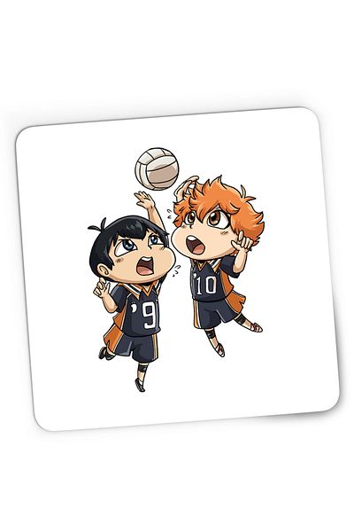 OEM Mousepad Gaming Haikyuu Volei Duel Hinata Kageyama Chibi, 21x19 cm