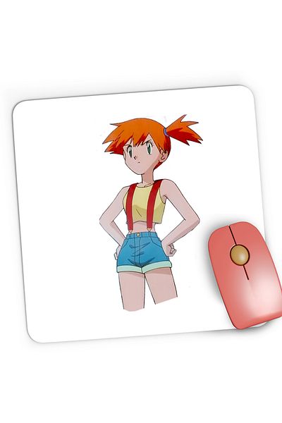 OEM Mousepad Gaming Pokemon Go Girl Plus Card Sword, 21x19 cm
