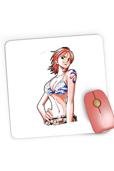 OEM Mousepad Gaming One Piece Nami Cat Burglar Eiichiro Oda, 21x19 cm