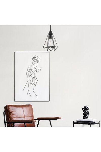 Braytron Pendant Br-bv03-00030, 1xe27, Black