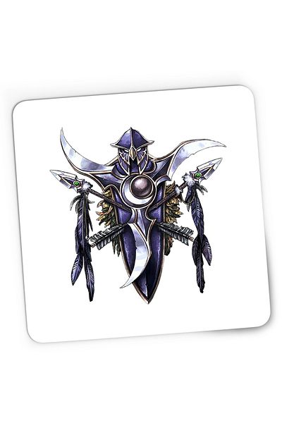 OEM Mousepad Gaming World of Warcraft Night Elf Crest WoW, 21x19 cm