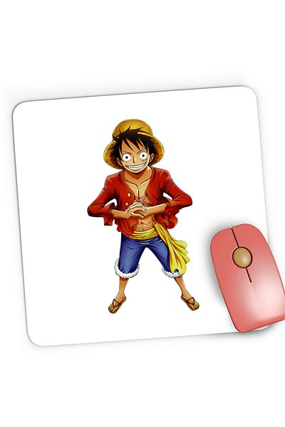 OEM Mousepad Gaming One Piece Monkey D Luffy Fortnite Anime, 21x19 cm