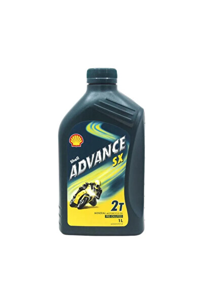 SHELL Advance SX 2T 1 Lt 2 Zamanlı Motosiklet Motor Yağı