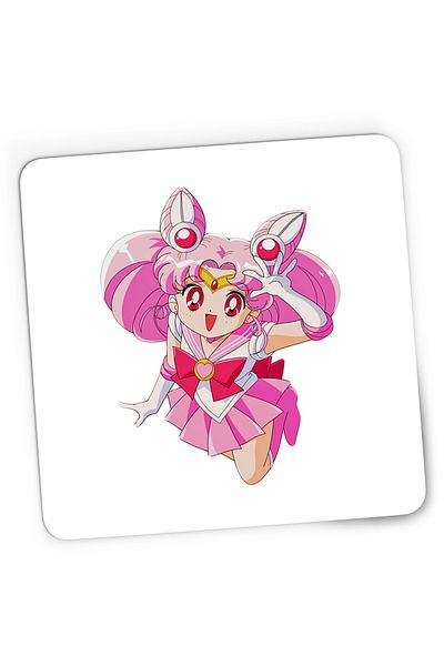 OEM Mousepad Gaming Sailor Moon Chibiusa Pink Craciun, 21x19 cm