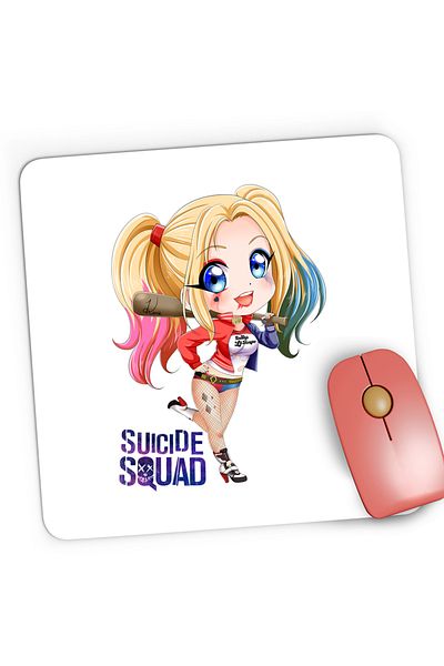 OEM Mousepad Gaming Joker Suicide Squad GTA Vaduva Neagra Gang, 21x19 cm
