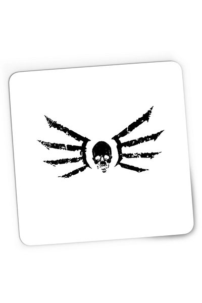 OEM Mousepad Gaming Quake Monster Wars Rage Skull Wings, 21x19 cm