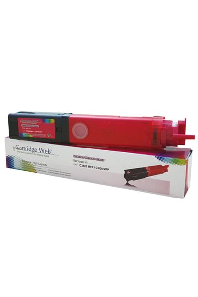 CARTRIDGE WEB Toner Cartridge Web Magenta Oki C3520 zamiennik 43459370
