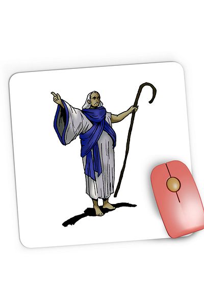 OEM Mousepad Gaming Age of Empires Moise Profet Biblie, 21x19 cm