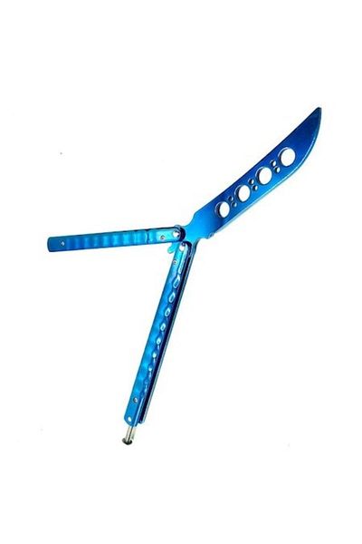dalimag Cuțit de antrenament Circles, fără lamă, albastru, Dalimag, 30 cm