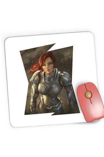 OEM Mousepad Gaming StarCraft 2 Sarah Kerrigan Epic Last Stand, 21x19 cm