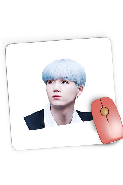 OEM Mousepad Gaming BTS Suga Agust D, 21x19 cm