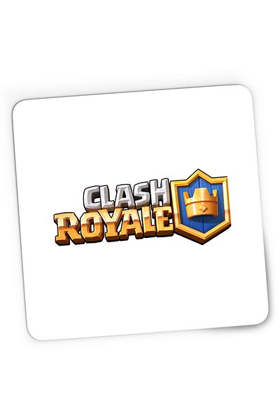 OEM Mousepad Gaming Clash Royale Clans Logo, 21x19 cm