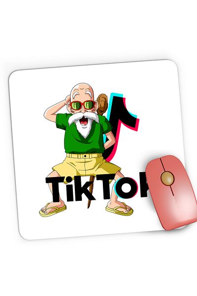 OEM Mousepad Gaming Dragon Ball Z Tiktok Maestru Antrenor Profesor Tik Tok, 21x19 cm