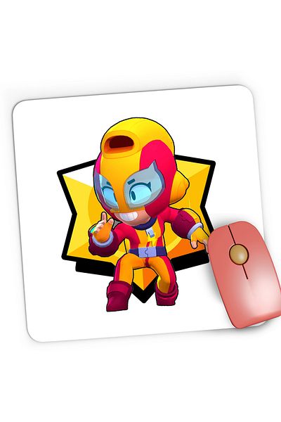OEM Mousepad Gaming Max Brawler Brawl Stars, 21x19 cm