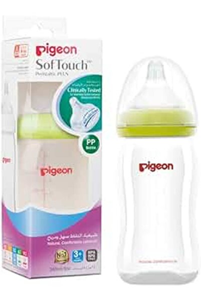 Pigeon 6744GLASS WIDE BTL SOFT TOUCH 160ML