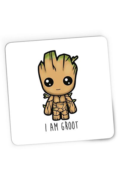 OEM Gaming Mousepad Baby I Am Groot Bebe Valentine's Day, 21x19 cm