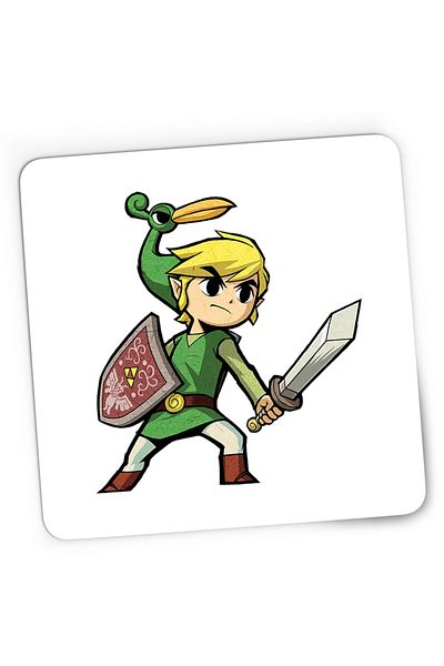 OEM Mousepad Gaming Link Warrior Legend of Zelda Breath, 21x19 cm