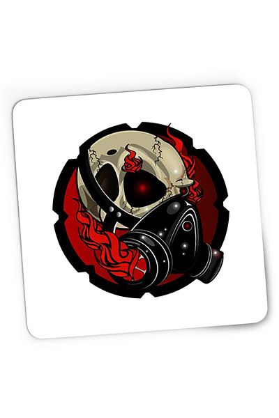 OEM Mousepad Gaming Grand Theft Auto Gas Mask GTA, 21x19 cm