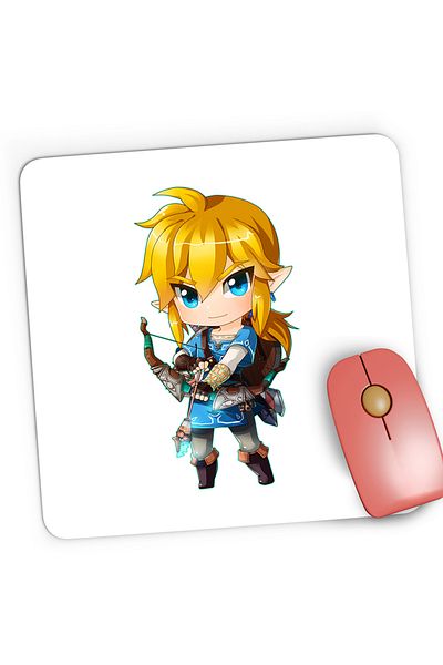 OEM Mousepad Gaming Legend of Zelda Fantasy Game Breath, 21x19 cm